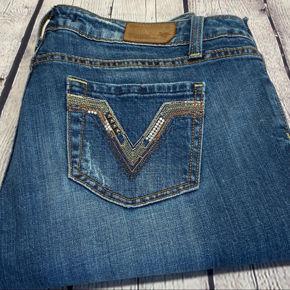 VIGOSS Womens Collection Flare Jeans
